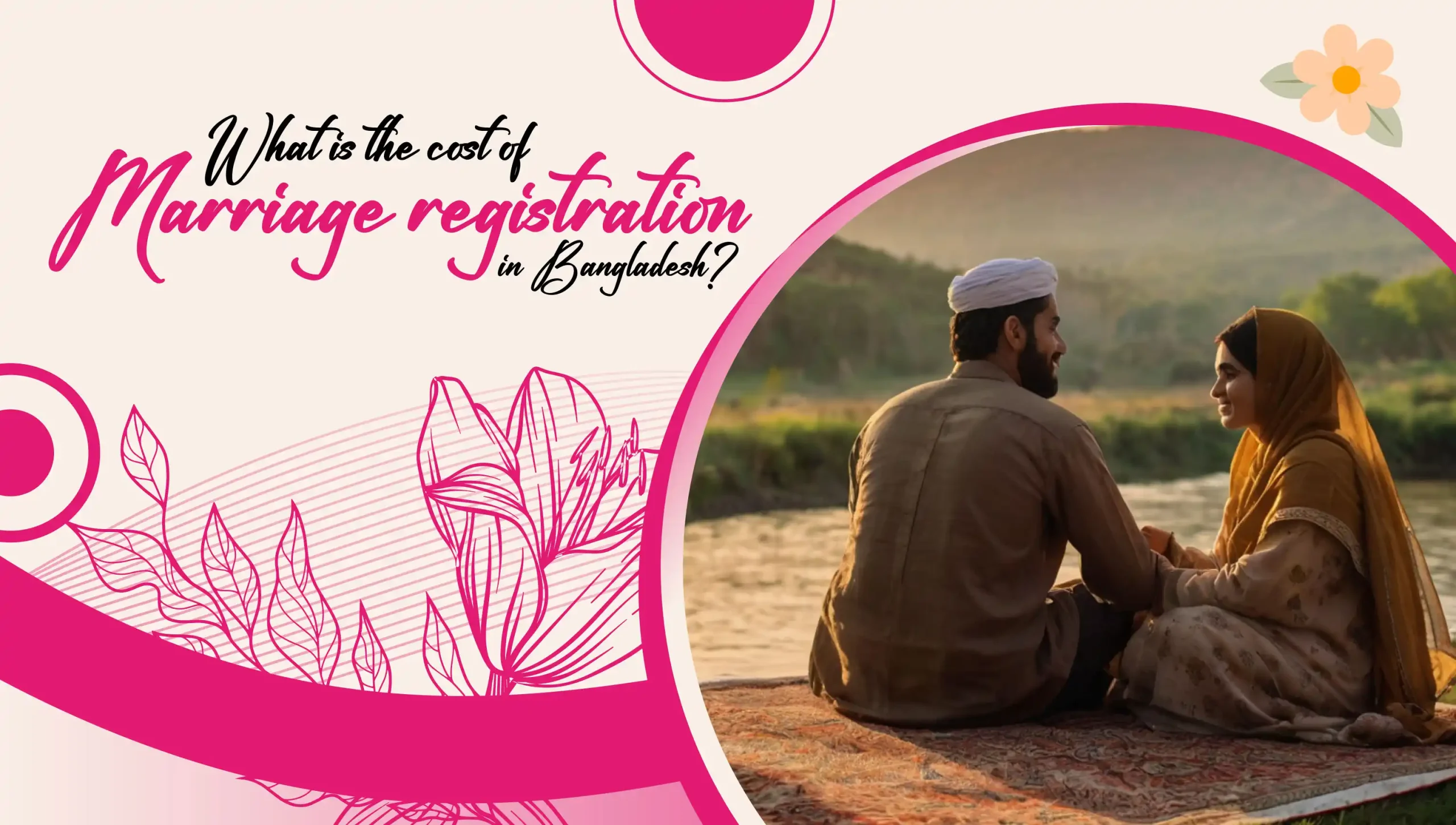 What is the cost of marriage registration in Bangladesh?