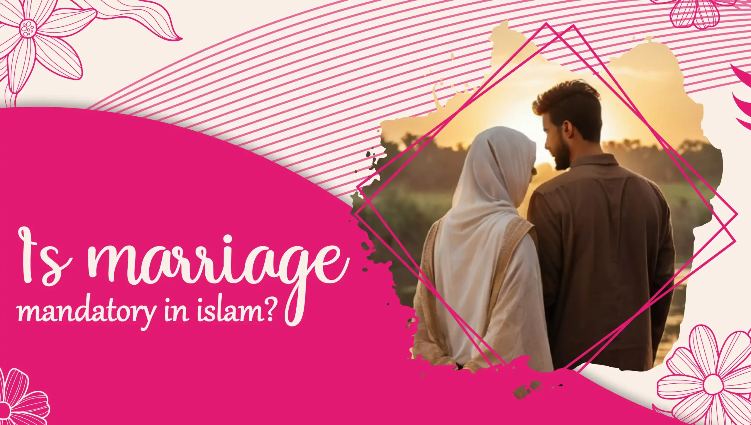 is marriage mandatory in islam